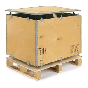 Foldable Export Wooden Box with Pallet