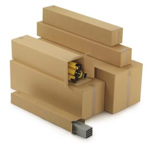 RAJA Double Wall End Opening Long Cardboard Box