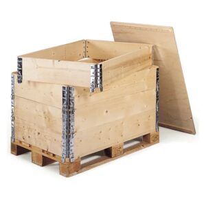 Wooden Pallet Box Collars and Lids